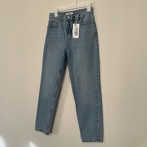12th TRIBE Norah Light Wash Mom Jeans